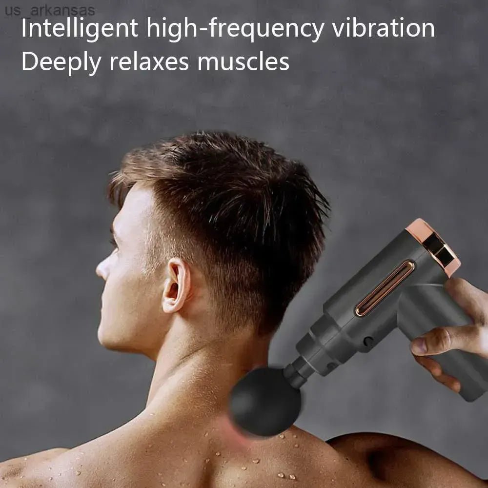 4-in-1 Massage Gun | Deep Tissue Percussion Massager with 4 Attachments - ZEVAN