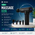 4-in-1 Massage Gun | Deep Tissue Percussion Massager with 4 Attachments - ZEVAN