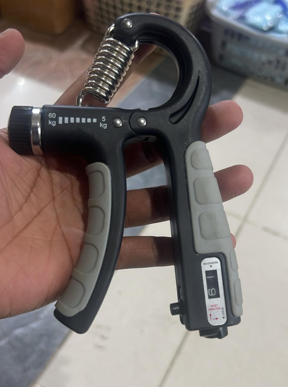 Adjustable Exerciser Hand Gripper With Counter - ZEVAN