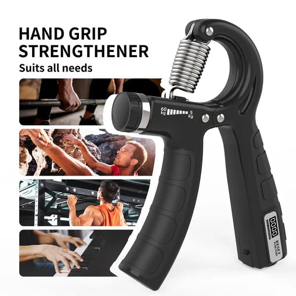 Adjustable Exerciser Hand Gripper With Counter - ZEVAN