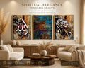 Decoration home decoration item 3 pcs iSLAMIC FRAME - ZEVAN