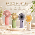 Portable Mini Rechargeable Fan – Single Speed Air Cooler for Summer Use - ZEVAN