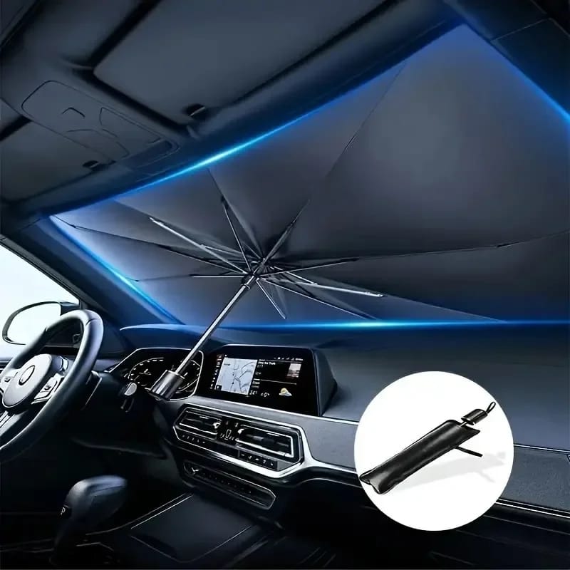 Premium Car Windshield Sun Shade Umbrella - ZEVAN