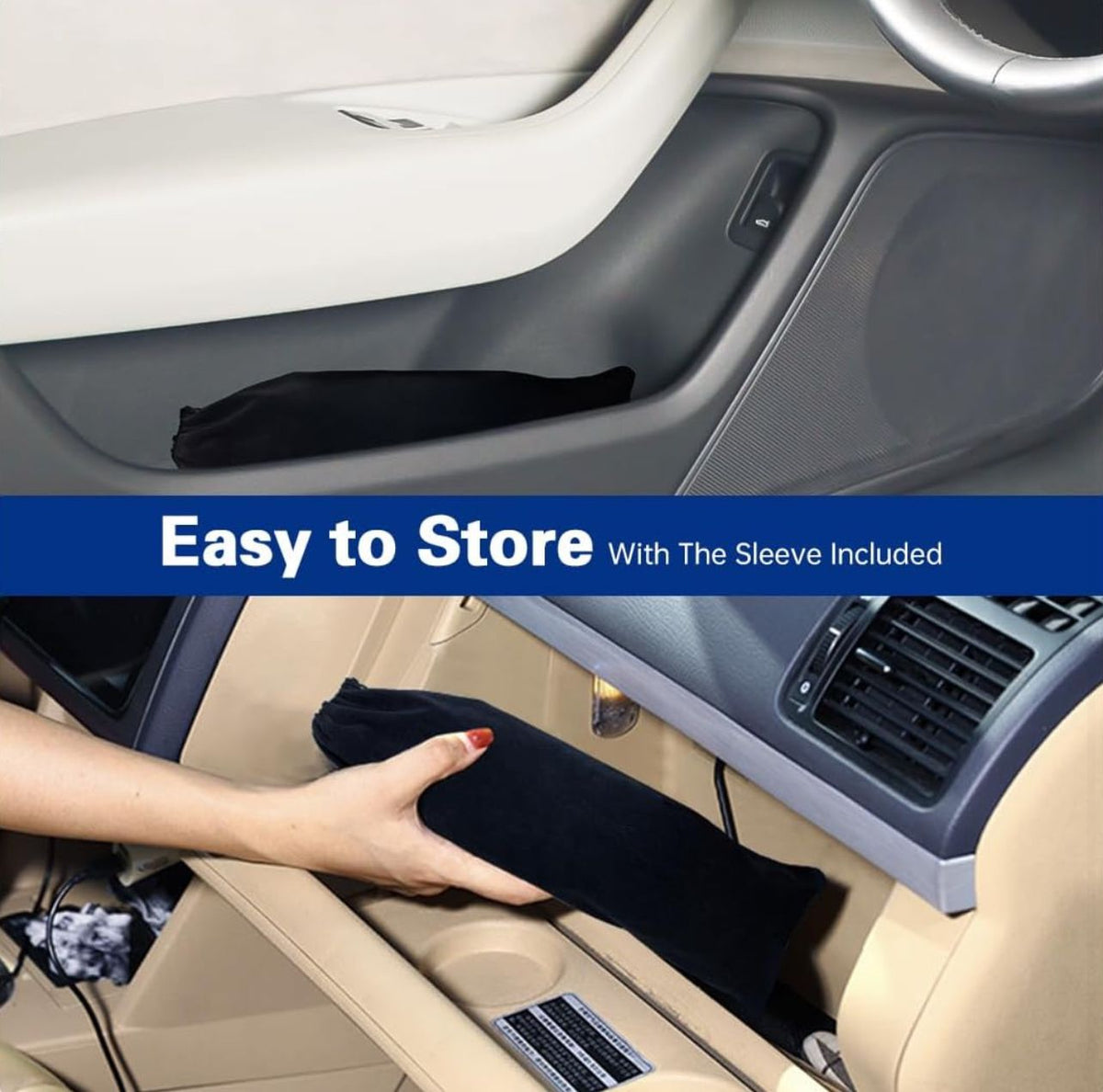 Premium Car Windshield Sun Shade Umbrella - ZEVAN