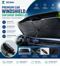 Premium Car Windshield Sun Shade Umbrella - ZEVAN
