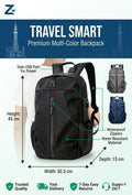 Premium Waterproof Nylon Casual Backpack - ZEVAN