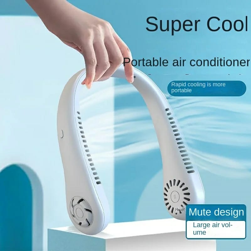 Rechargeable Neck Fan for Indoor & Outdoor Use 1200 mAh - ZEVAN
