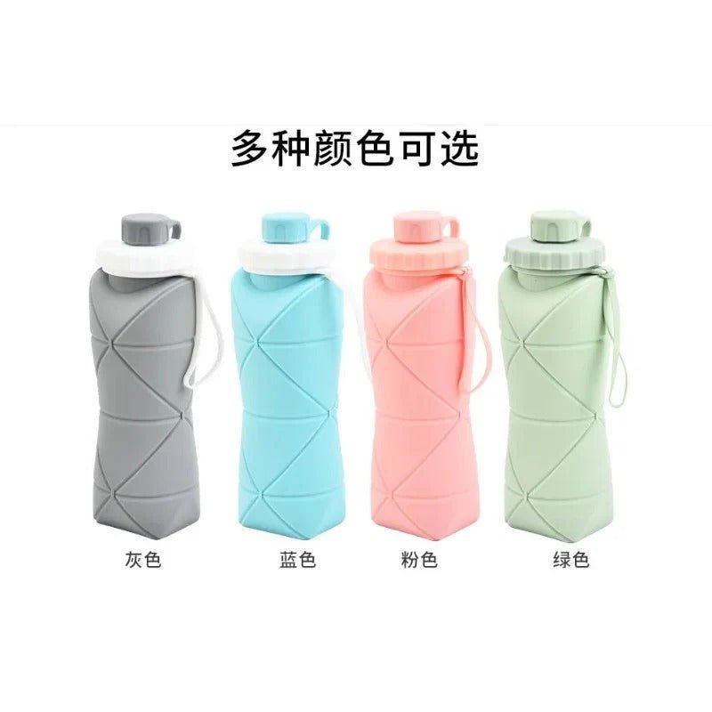 Silicon Foldable Bottle 600ml - ZEVAN